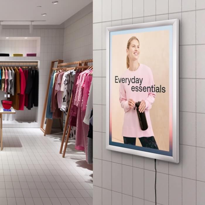 Premium LED Illuminated Poster Frame
