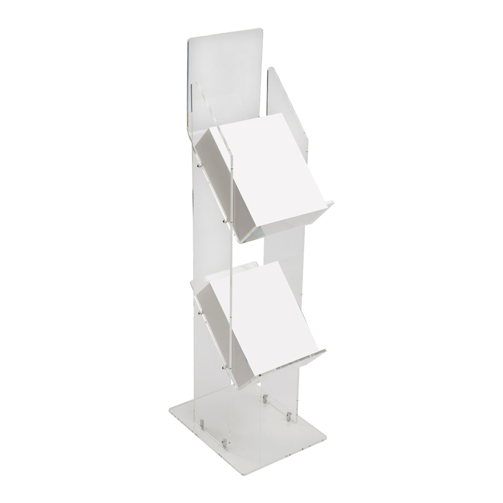 Tiered Magazine Stand