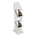 Tiered Magazine Stand