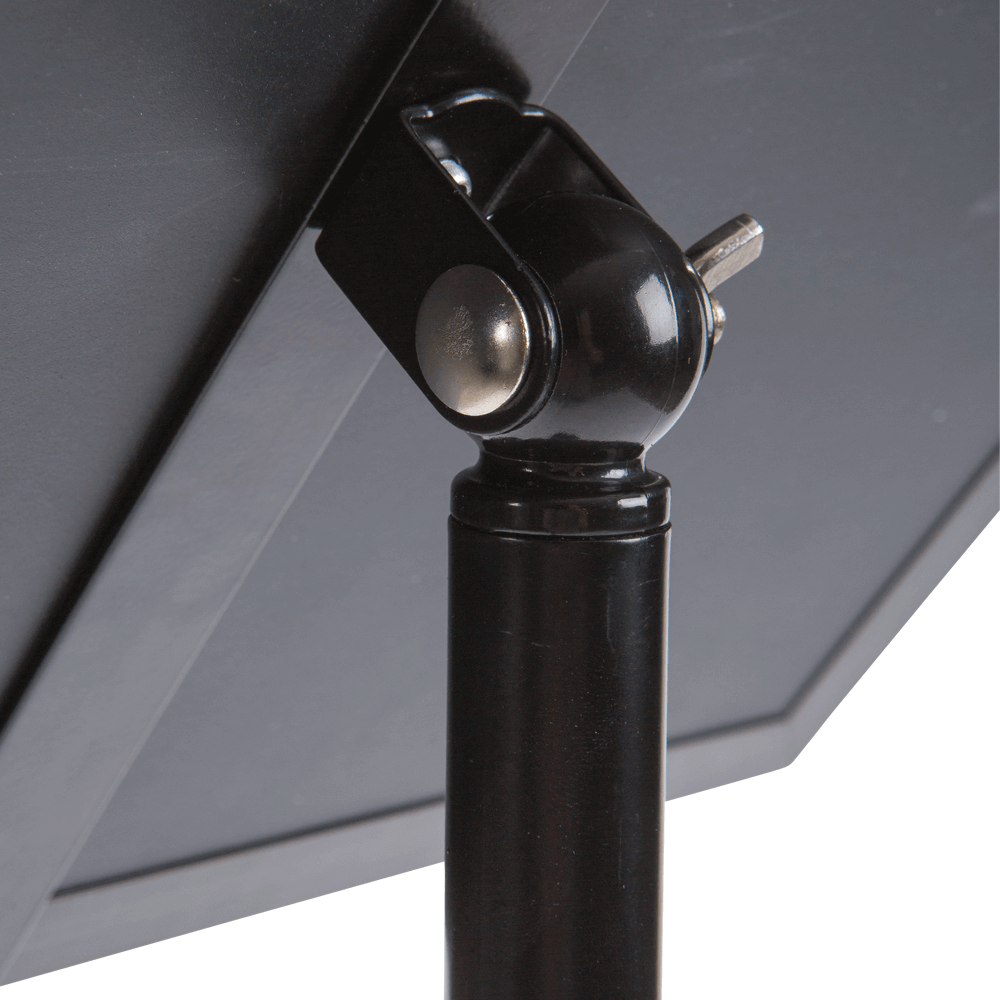 Adjustable Black Floor Standing Snap Frame