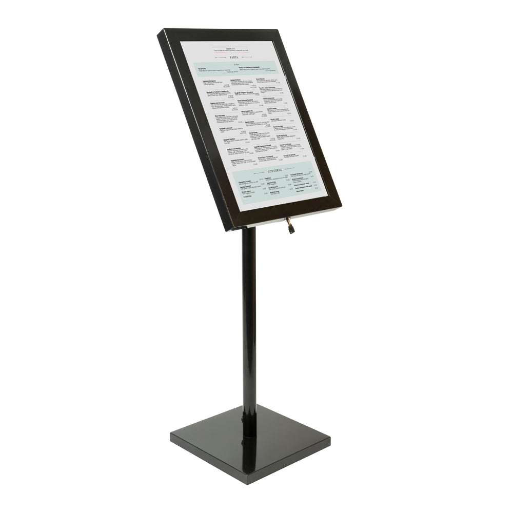 LED Menu Display Stand 4 x A4 Sheets – VisualDisplays