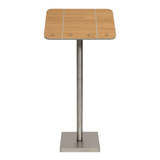 Floor Standing Stainless Steel Menu Stand
