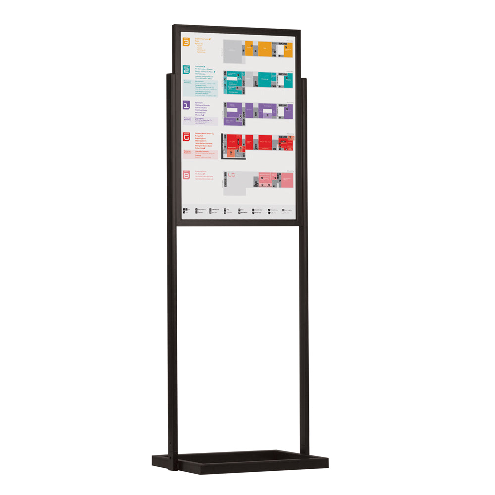 Double Sided Information Board – VisualDisplays