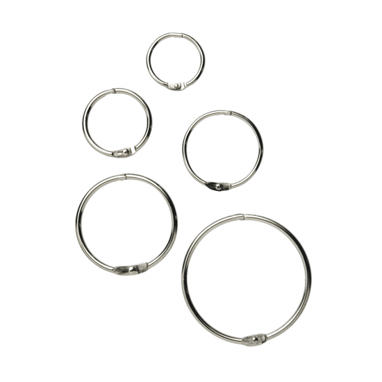 Wide Snap Rings Metal Snap Rings x 100 – VisualDisplays