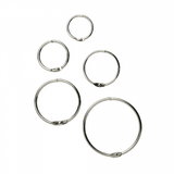 Metal Snap Rings x 100