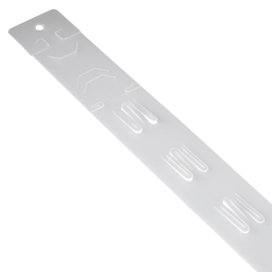 Plastic Hang Strips x 100