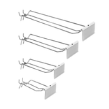 Pegboard Hook Looped with Overarm Ticket Holder