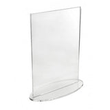 Oval Base Acrylic Poster Holder