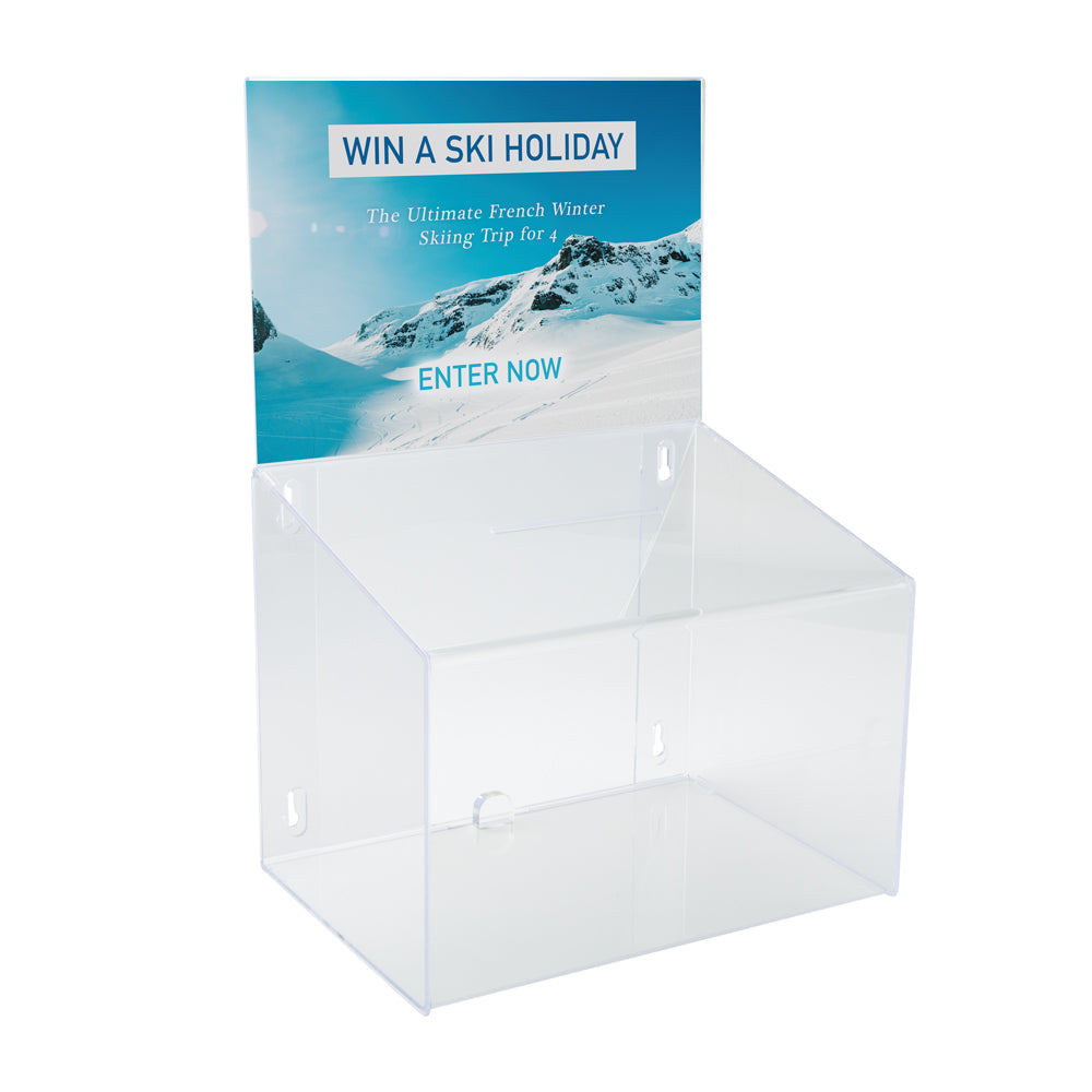 Suggestion Box with Optional Header and Lock – VisualDisplays