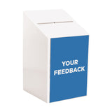 Suggestion Box with A4 Poster Holder