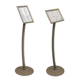 Premium Curved Signage Stand