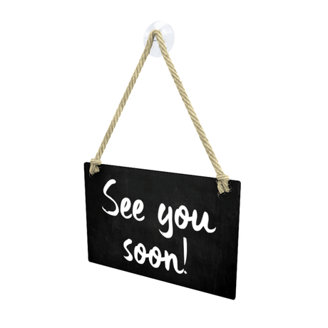 Chalkboard Open Sign