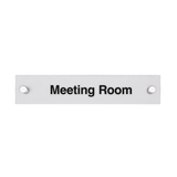Rectangular Acrylic Door Signs with Standoffs
