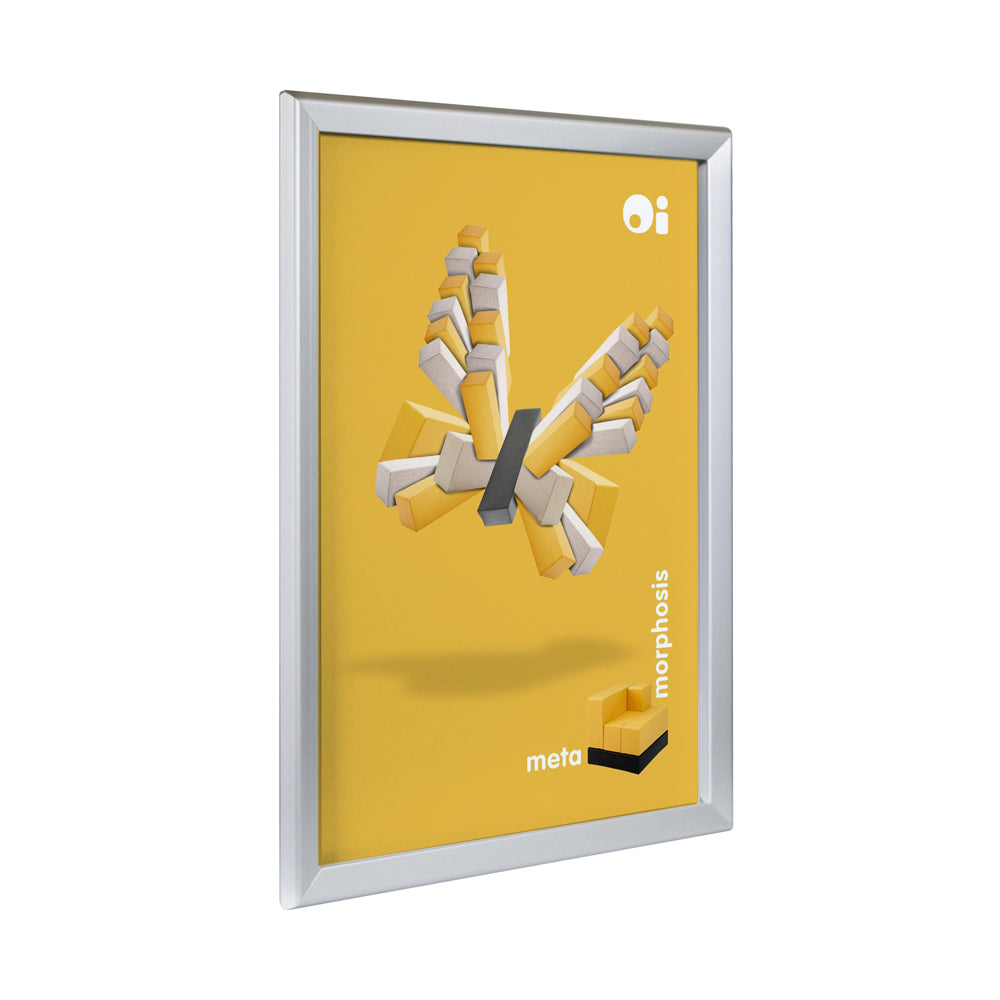 Silver Snap Frame 32mm Frame – VisualDisplays
