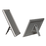 Silver A4 Snap Frame with Counter Standing Foot