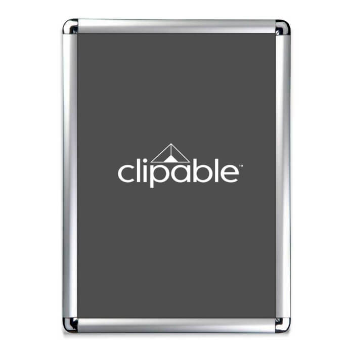 Silver Snap Frame 25mm with Round Corners