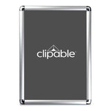 Silver Snap Frame 25mm with Round Corners