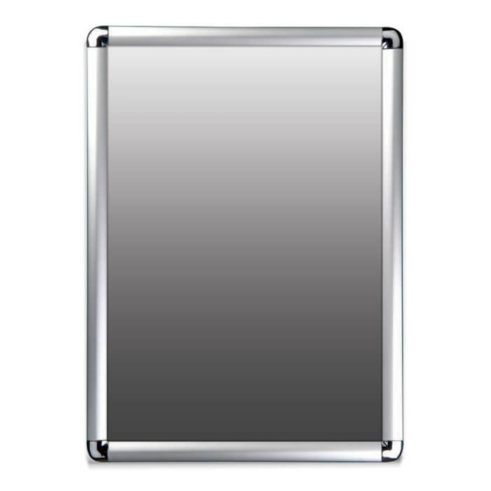 Silver Snap Frame 25mm with Round Corners