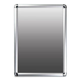Silver Snap Frame 25mm with Round Corners