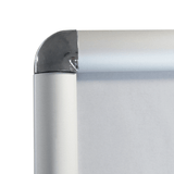 Silver Snap Frame 25mm with Round Corners
