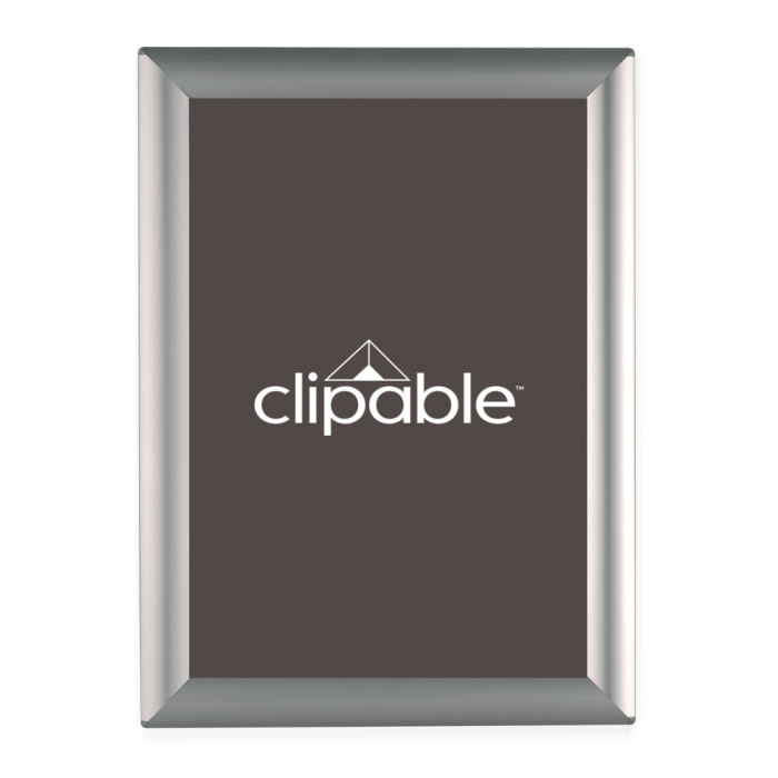 Silver A4 Snap Frame with Counter Standing Foot