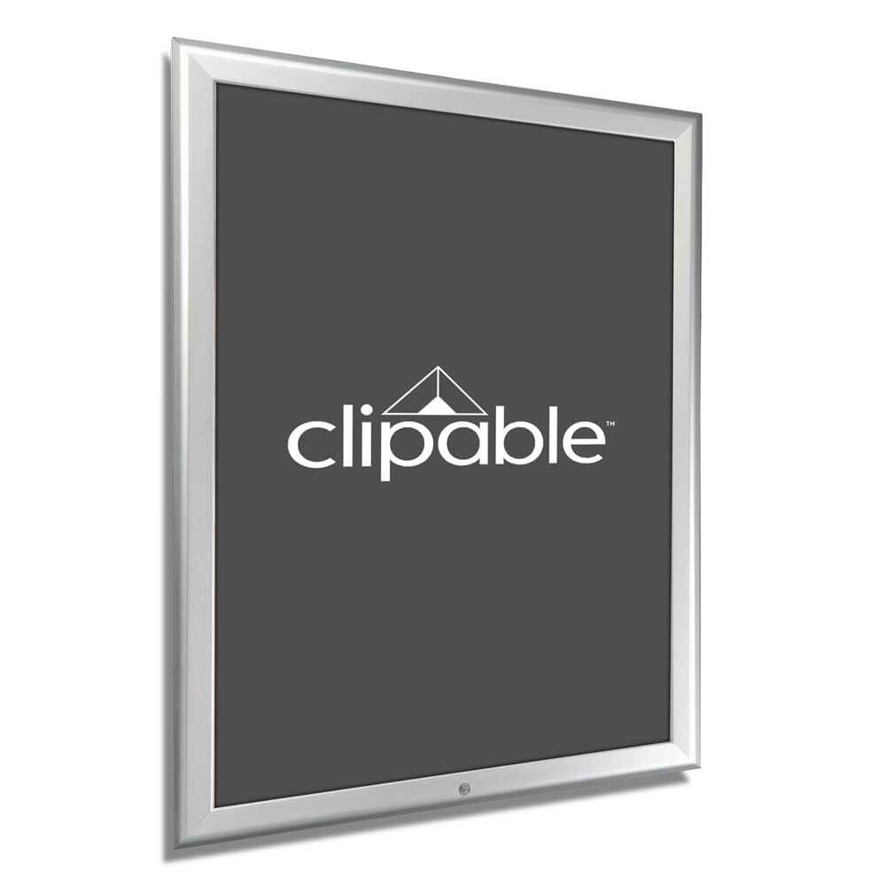 Lockable Snap Frame Silver