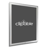 Lockable Snap Frame Silver