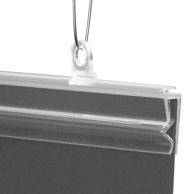 Poster Gripper Suspension Clips x 100