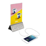 Menu Holder with USB Charging Points 13,000mAh