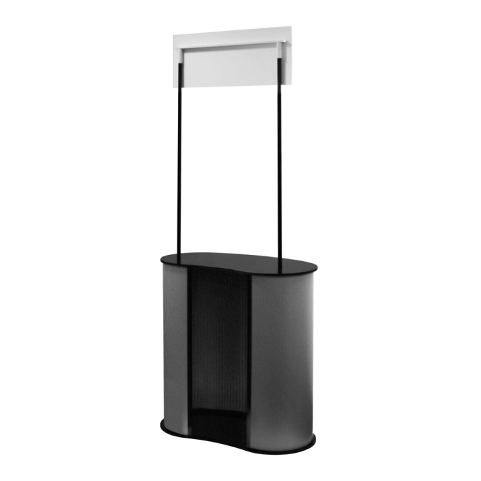 Promotion Stand with Wooden Counter