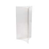 Flat Pack Menu Holder with Three Faces