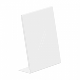 PVC Countertop Sign Holder
