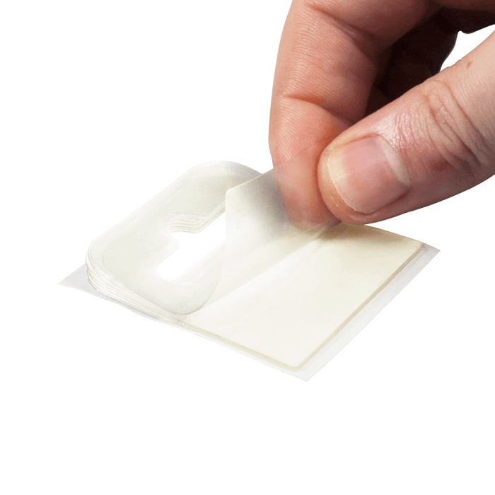 Self Adhesive Hang Tabs x 500