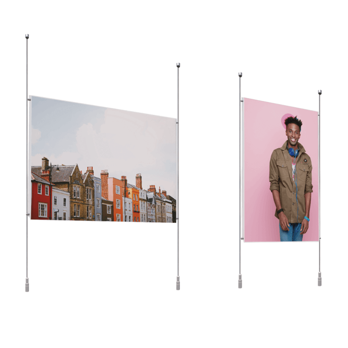 Ceiling to Floor Rod Poster Kit