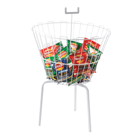 Round Wire Dump Bin