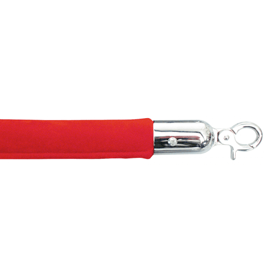 Red Rope Seperator Ropes For Barrier Systems – VisualDisplays