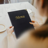 Traditional PVC Menu Cover