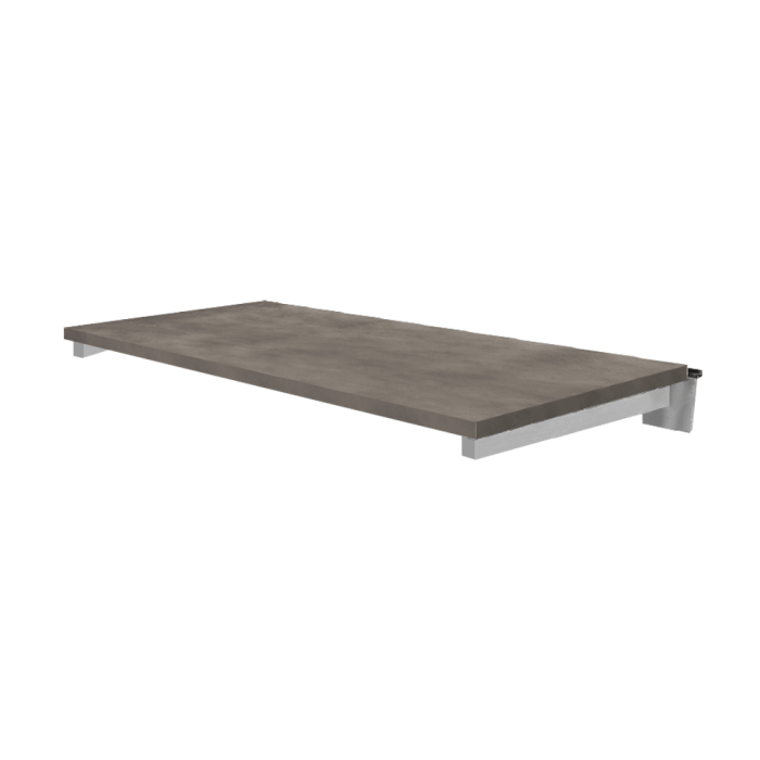 Slatwall Shelving with Brackets