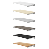 Slatwall Shelving with Brackets