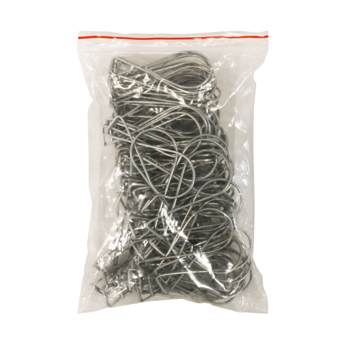 Figure Library Clips Figure 8 Suspended Ceiling Clips x 100 – VisualDisplays