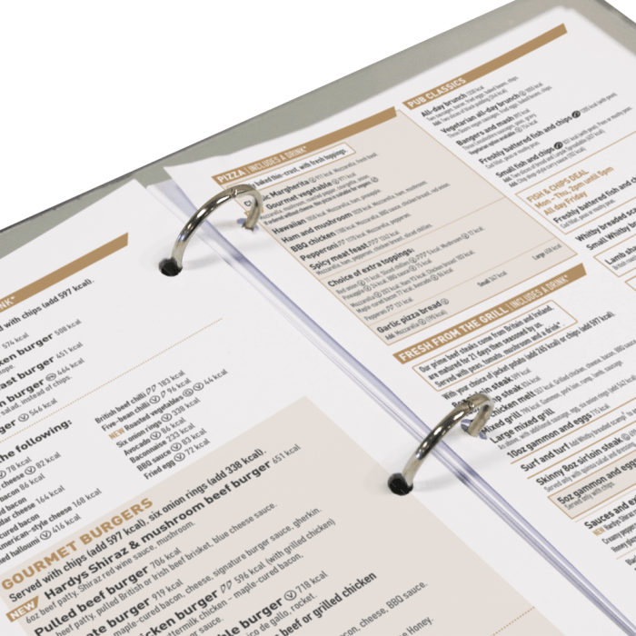 Menu Stand Restaurant Lectern