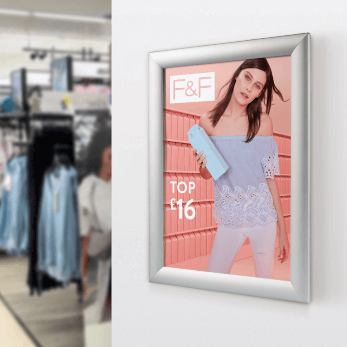 Budget Backless Snap Frame