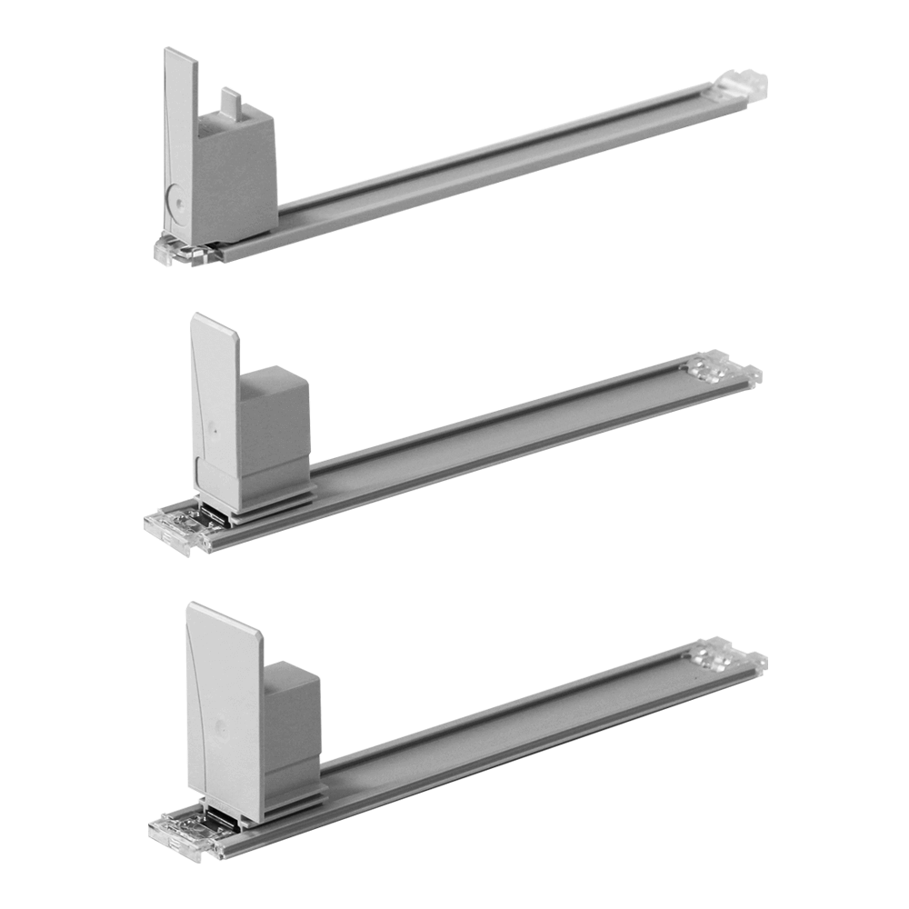 Multipurpose Shelf Pusher Feed and Guide Rail