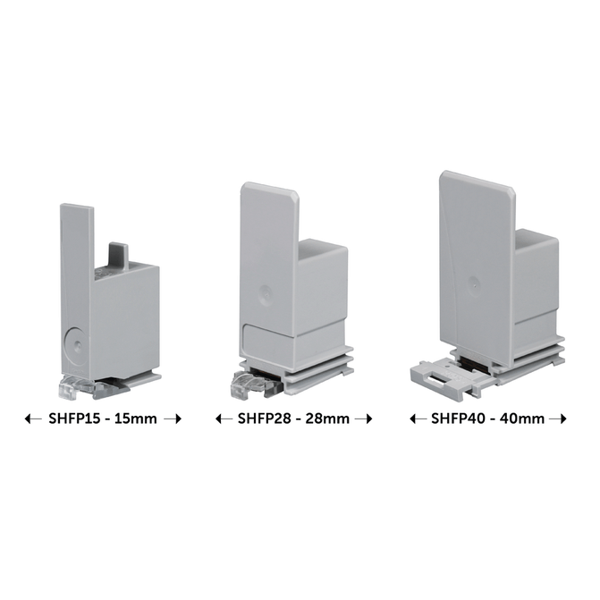 Multipurpose Shelf Pusher Feed and Guide Rail