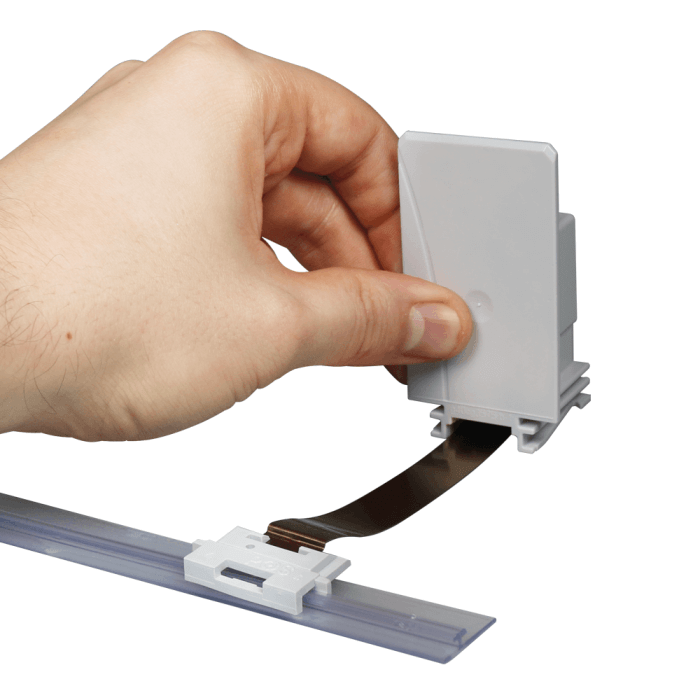 Multipurpose Shelf Pusher Feed and Guide Rail – VisualDisplays