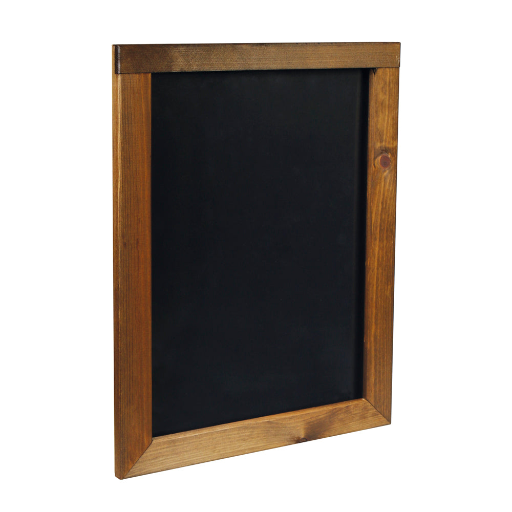Wood Chalkboard Frame with Poster Case – VisualDisplays