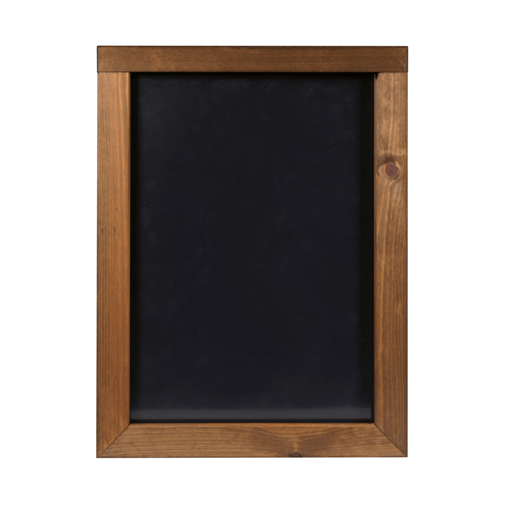 Wood Chalkboard Frame with Poster Case