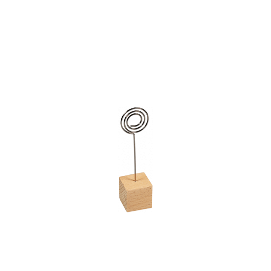 Wood Card Holder