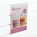 Acrylic Slatwall Ticket Holder