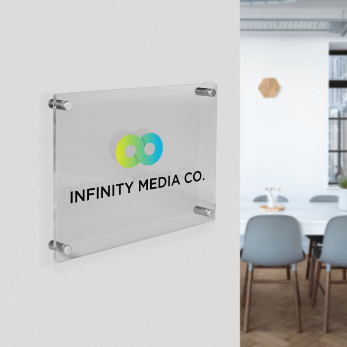 Acrylic Business Plaque